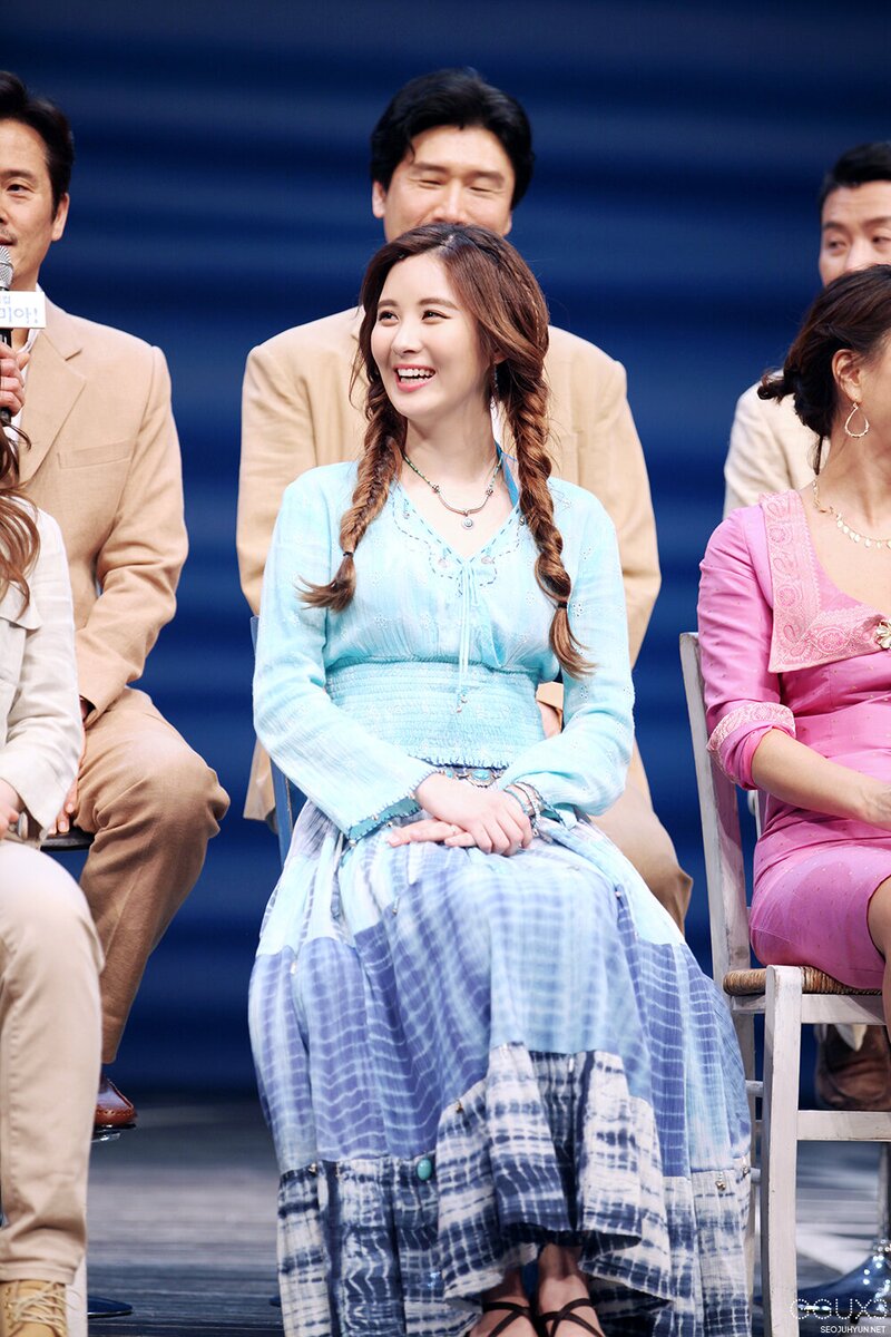 160223 Girls' Generation Seohyun at 'Mamma Mia!' Musical Press Con Rehearesal documents 10