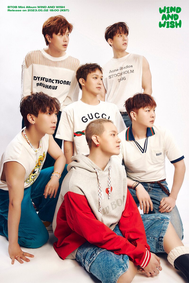 BTOB 12th Mini Album [Wind And Wish] Concept Photo documents 2