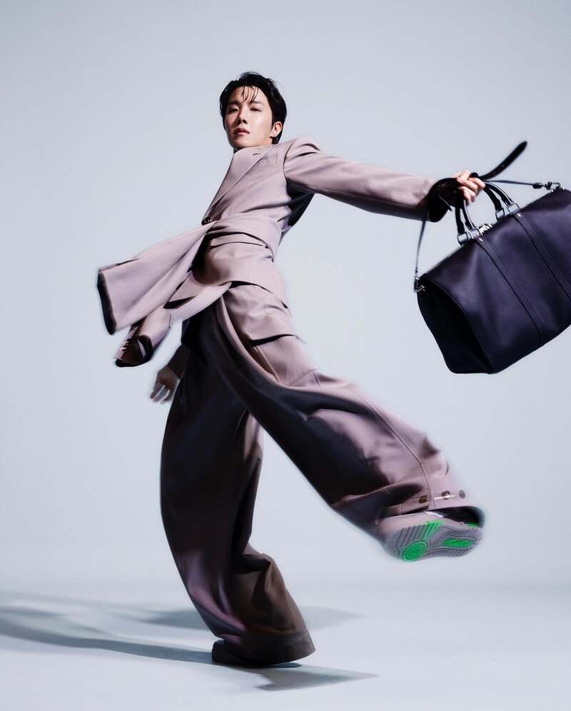 BTS J-Hope for Louis Vuitton Keepall Bag Campaign documents 1