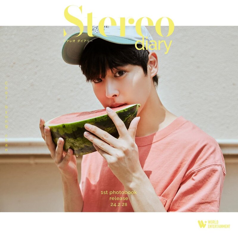 Choi Byungchan 1st photobook 'Stereo Diary' teaser photos documents 3