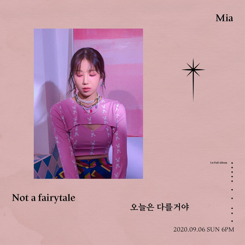 Mia - Not A Fairytale 1st Full Album teasers documents 2