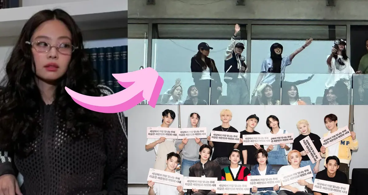 BLACKPINK’s Jennie Spotted in SEVENTEEN’s Concert After Instagram Interaction with Woozi