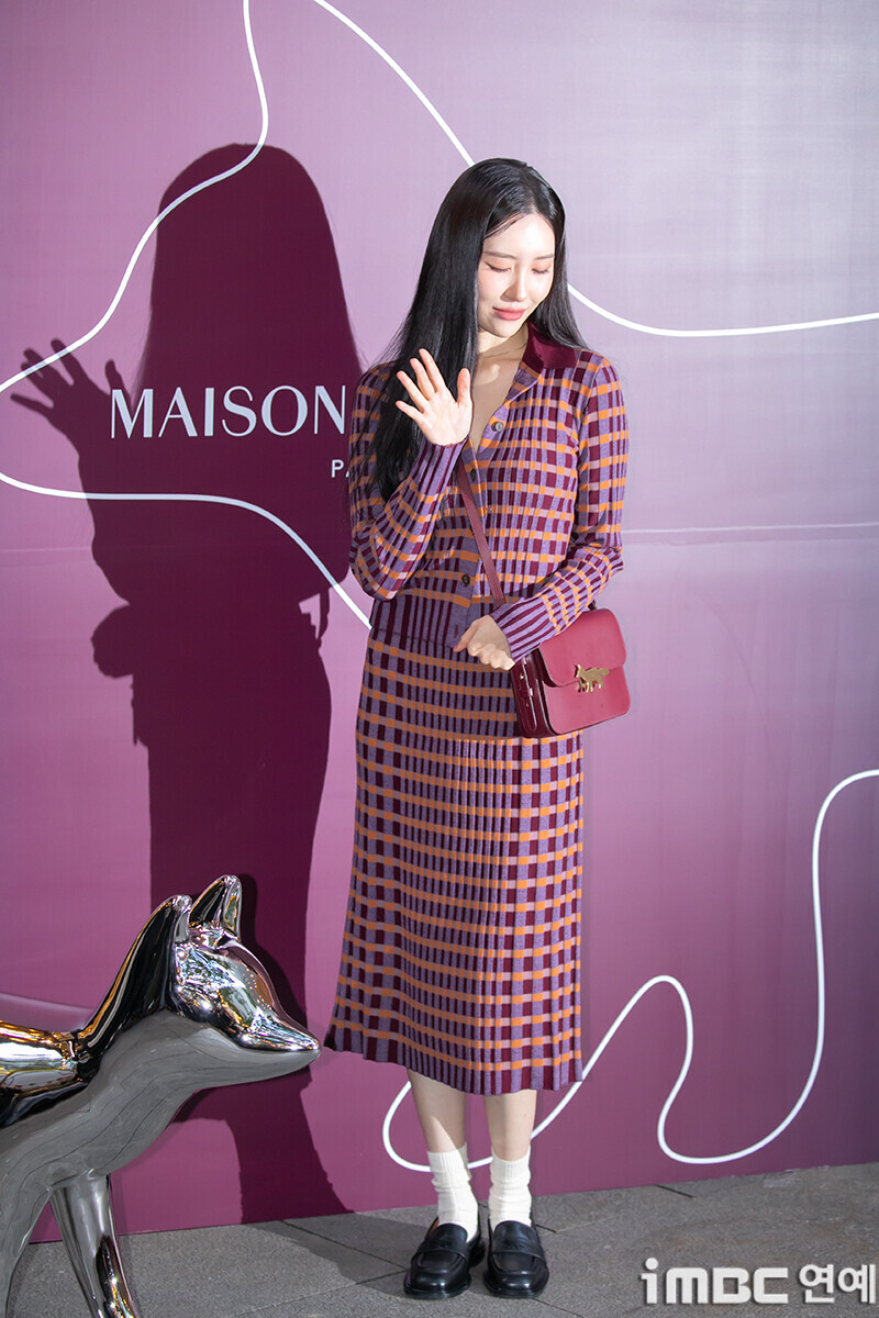 241024 Sunmi at Maison Kitsuné 2024 Autumn-Winter Collection documents 9