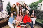 210125 fromis_9 Naver Post -  fromis_9 <FM 1.24> 'Santa Tell Me' Behind