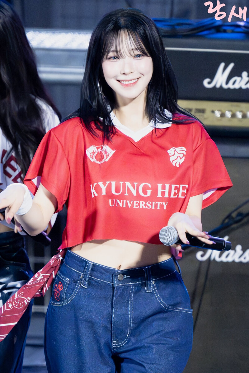 240925 fromis_9 Jiheon - Kyung Hee University Festival documents 2