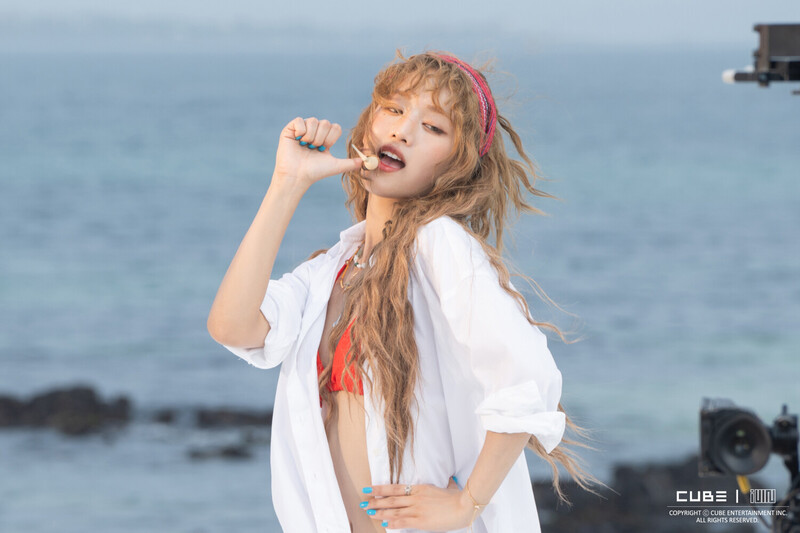 240921 - (G)I-DLE 'Klaxon' Special Performance Video in Jeju Island - Behind Photos documents 2