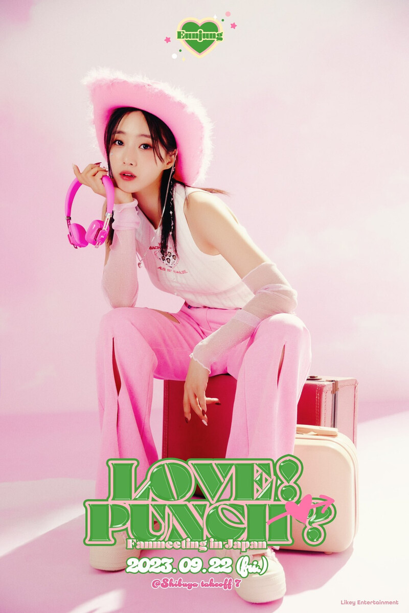T-ara Eunjung Japan fan meeting 'Love Punch' promo photos documents 2