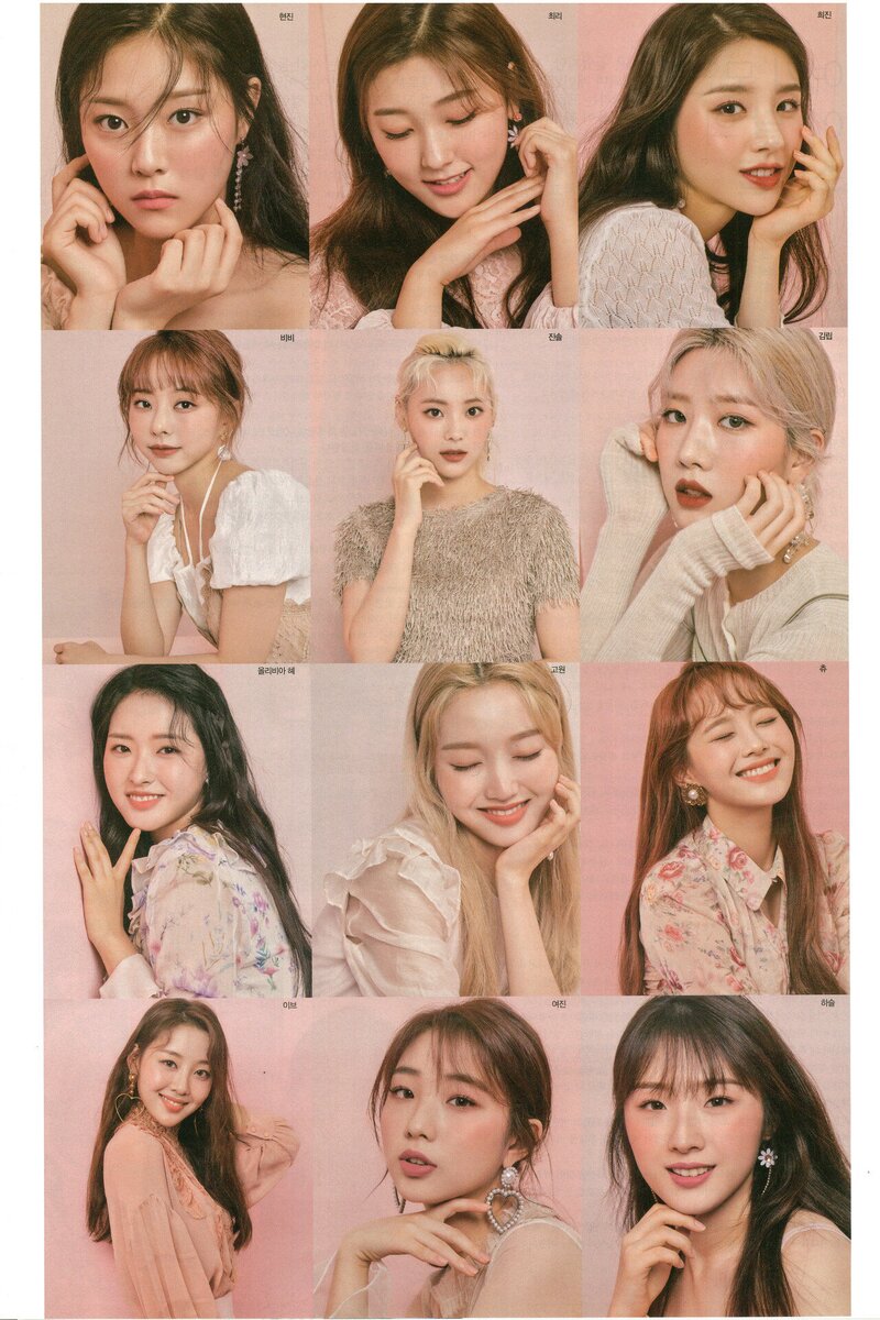 LOONA for star1 Magazine October 2018 issue [SCANS] documents 6