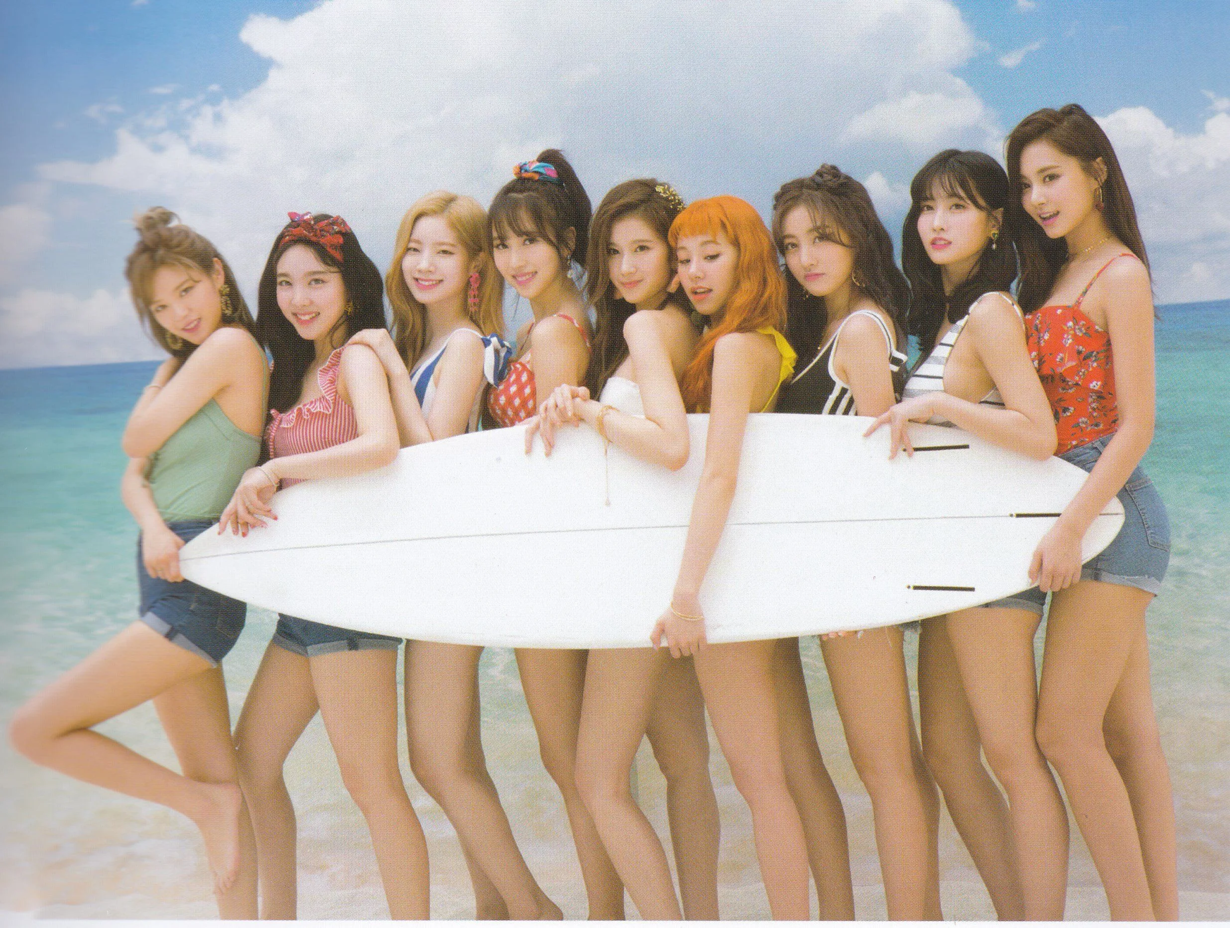 TWICE Summer Nights Monograph Jacket shooting scans | kpopping