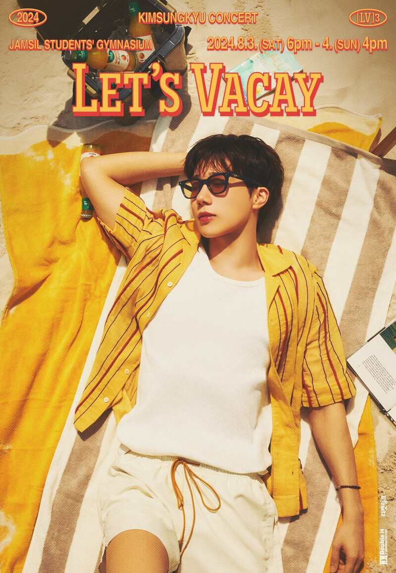 Sungkyu 'Let's Vacay' Teaser Poster documents 2