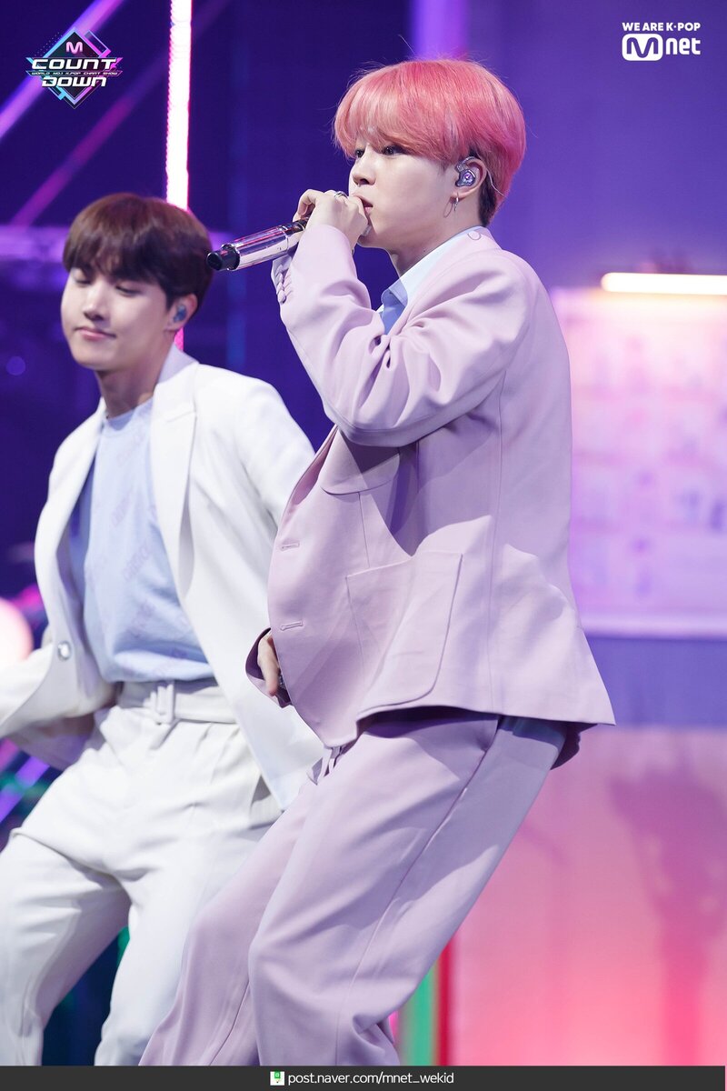 190418 BTS Jimin - 'Boy with Luv' at M COUNTDOWN | kpopping