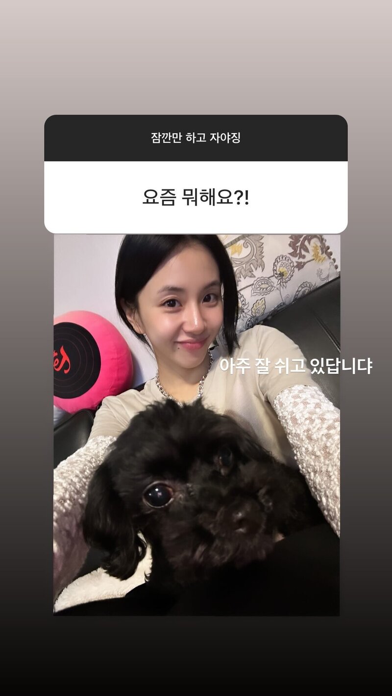 240114 - CHAEYOUNG Instagram Story Update documents 2