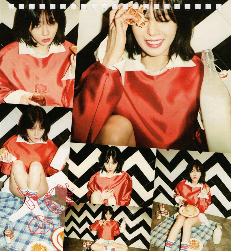 [SCANS] 4Minute 5th mini album '4Minute World' album scans documents 12