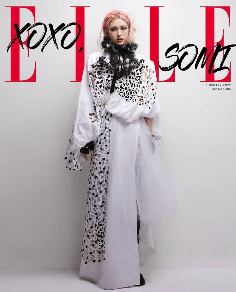 SOMI for ELLE Singapore Februray 2022 Issue documents 2