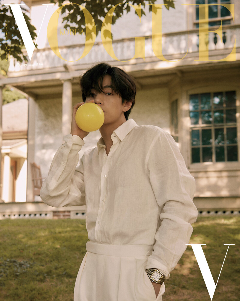 BTS V for VOGUE Korea x CARTIER October Issue 2022 documents 3