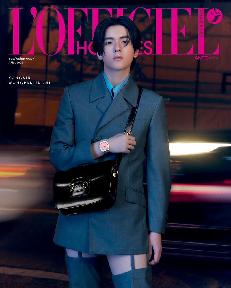 Yorch for L'Officiel Hommes Thailand x Gucci April 2023 Issue documents 1