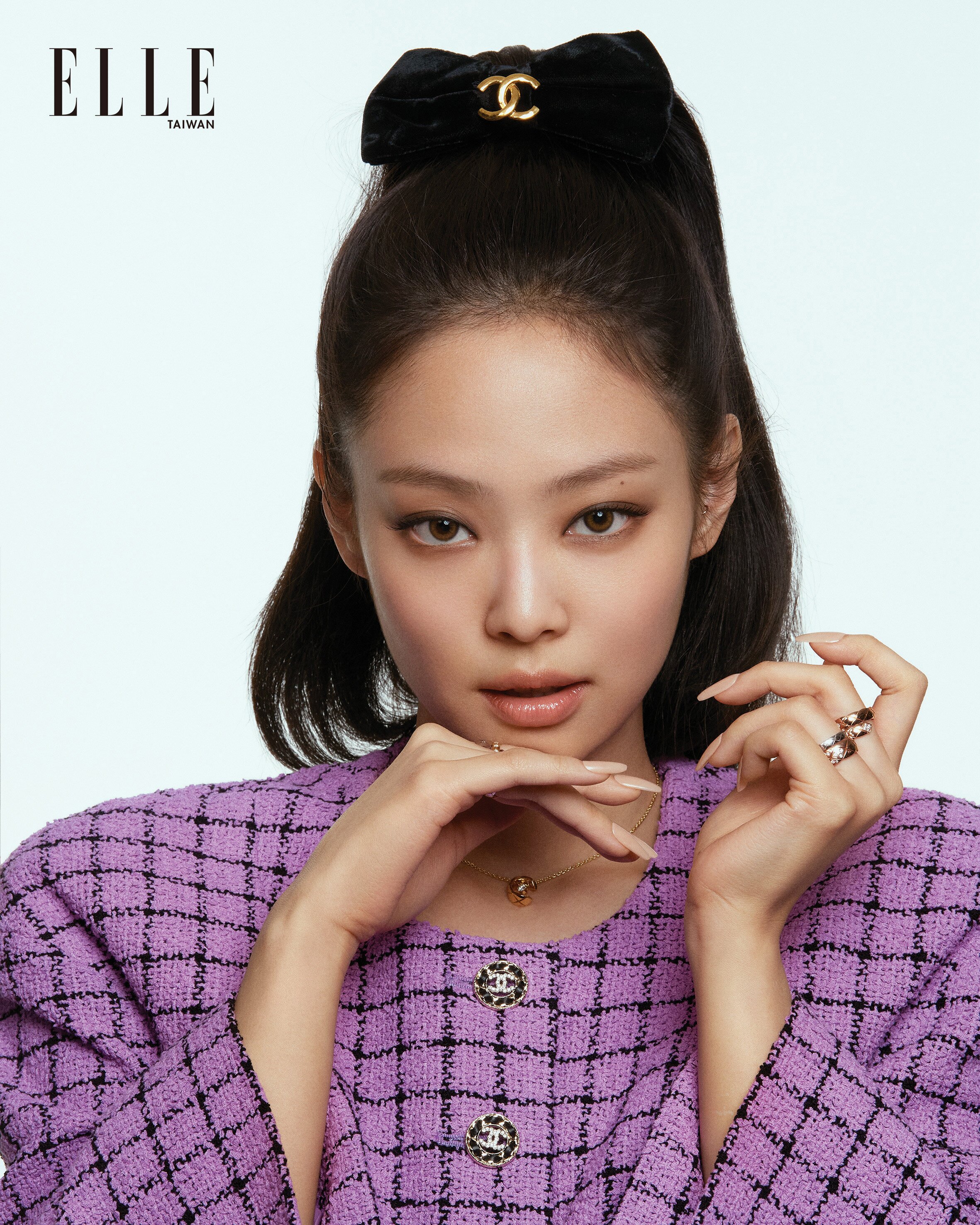 BLACKPINK Jennie for ELLE Magazine February 2022 Issue x Chanel