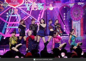 181108 TWICE "YES or YES" at M Countdown Comeback Stage 2