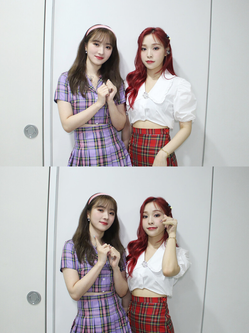 210910 Dreamcatcher Naver Update - 'BEcause' 1st Week Music Shows Behind documents 14