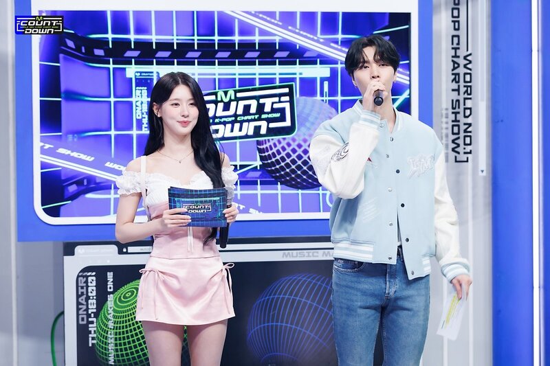 230831 MC Miyeon with Special MC Johnny at M Countdown documents 5