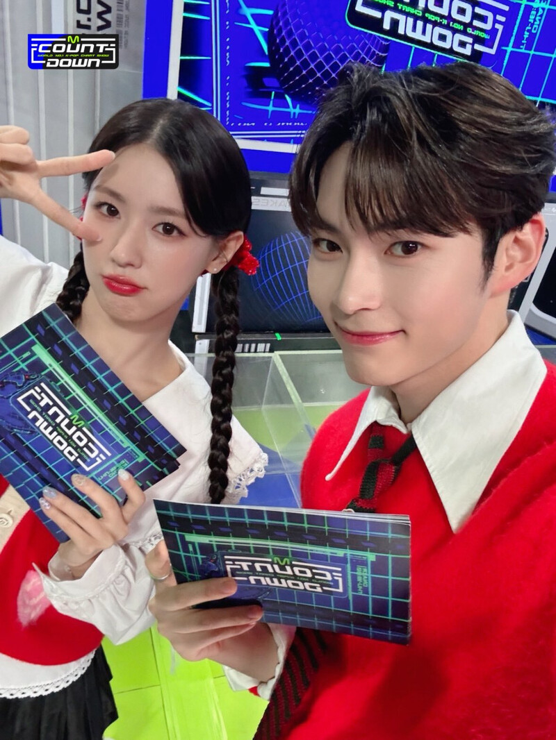 231109 - M COUNTDOWN Twitter Update with MIYEON n SUNG HANBIN documents 3