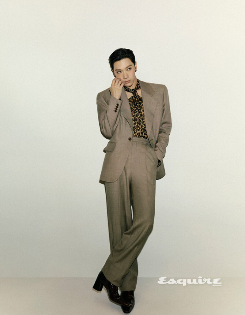 TEN x Saint Laurent for Esquire Singapore April 2024 Issue documents 3