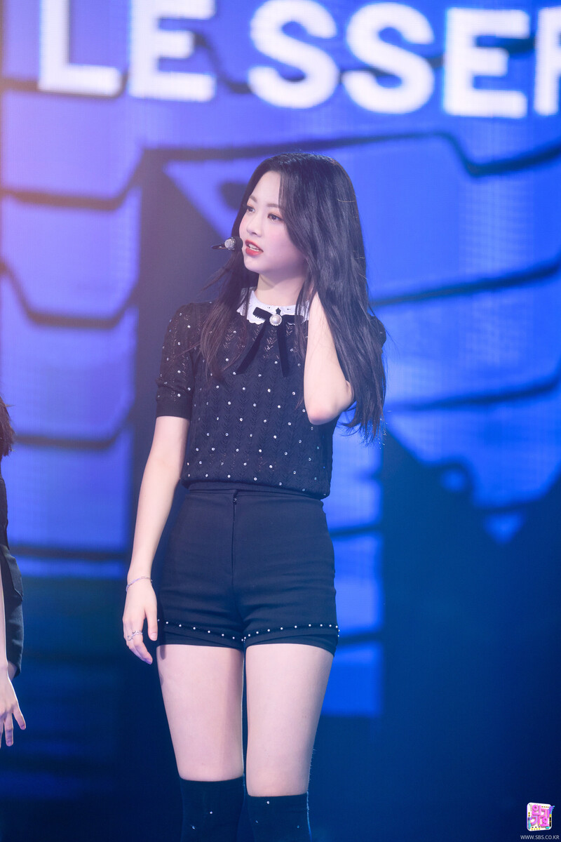 220522 LE SSERAFIM Eunchae - 'FEARLESS' at Inkigayo documents 7