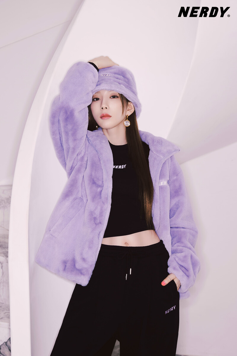 Taeyeon for NERDY 2022 FW Collection documents 8