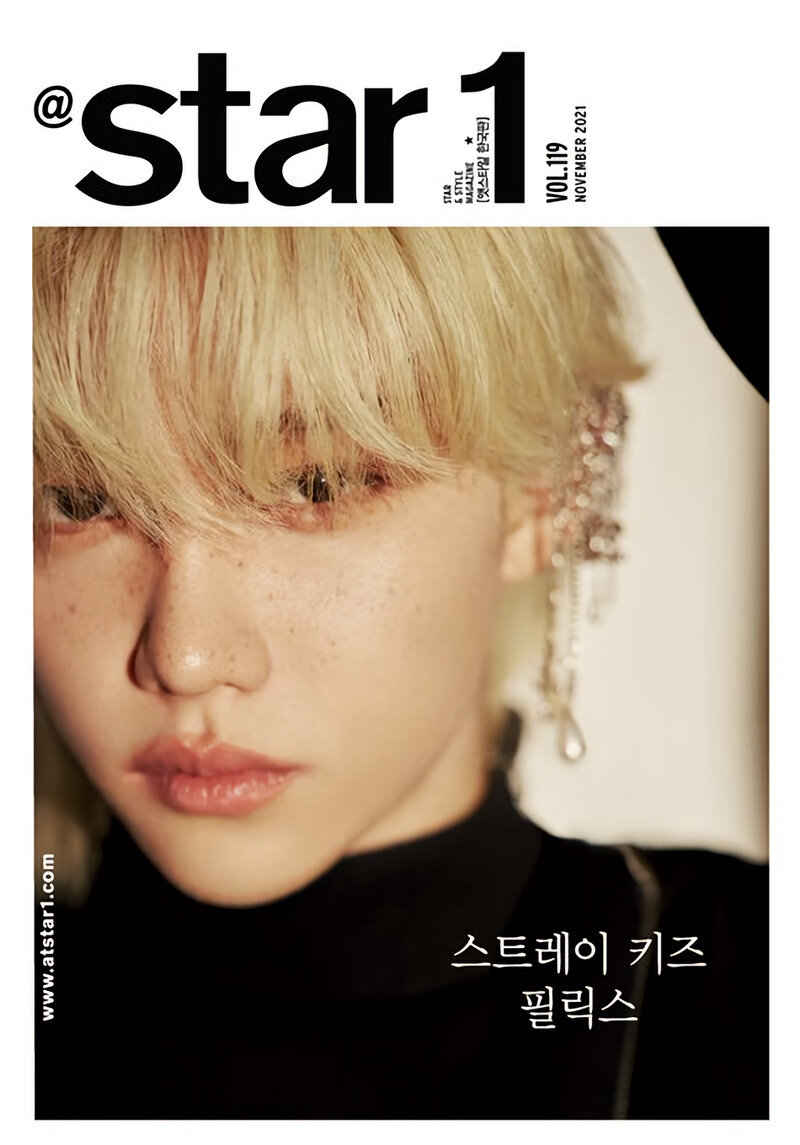 Felix for Star1 Magazine Nov Issue 2021 | kpopping