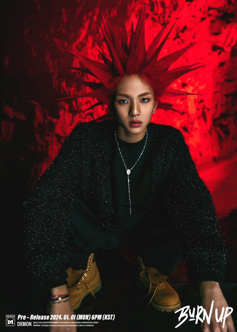 DXMON - "Burn Up" Concept Photos documents 7