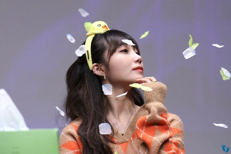 220219 Apink EUNJI at fansign event documents 12