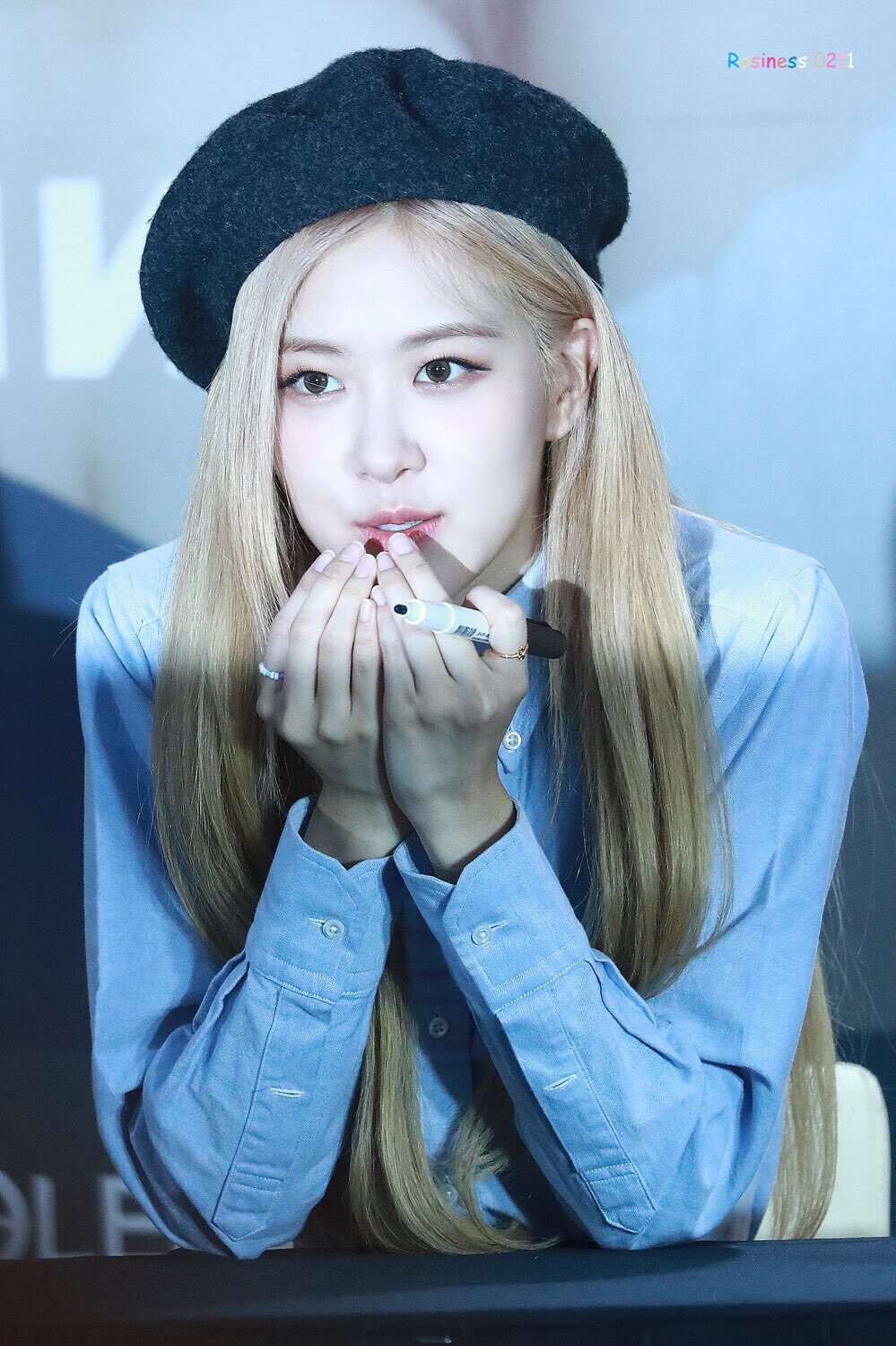 191012 BLACKPINK Rosé - OLENS Fansign | kpopping