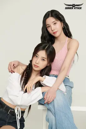 Kwon Eunbi & Kang Hyewon for Sudden Attack 2023