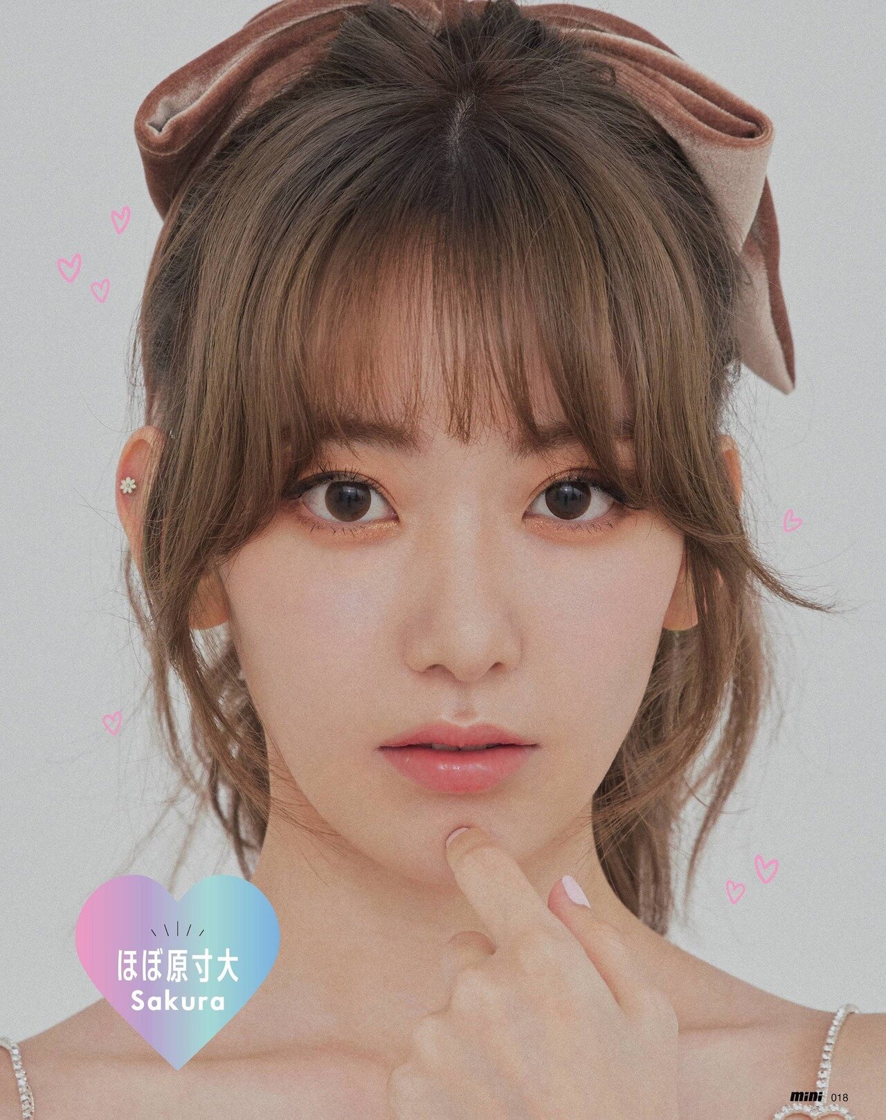 Sakura for Mini August 2021 issue | kpopping