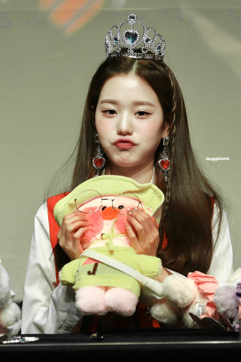 220501 IVE Wonyoung - WITHMUU Fansign documents 21