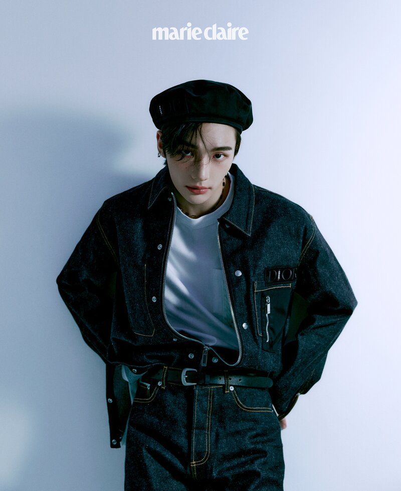 Stray Kids Hyunjin for Marie Claire Korea Magazine December 2021 Issue documents 1
