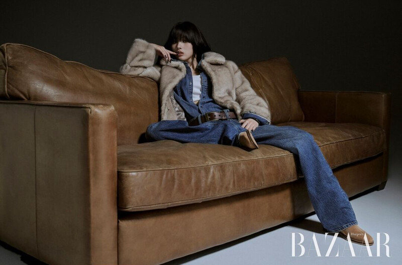 JINI for HARPER'S BAZAAR KOREA and BUCKAROO November 2023 Issue documents 5