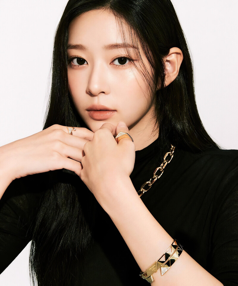 Kim Minju for Prada 'Fine Jewelry, Eternal Gold' documents 1