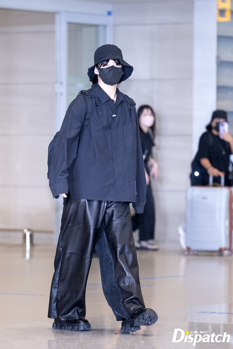 230724 Jungkook at Incheon International Airport | kpopping