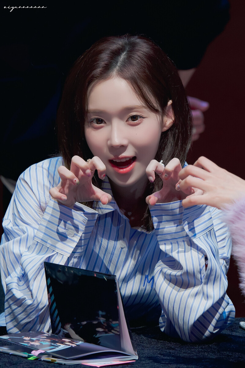 240116 aespa WINTER - CHILLIN Fansign Event in Taipei documents 19