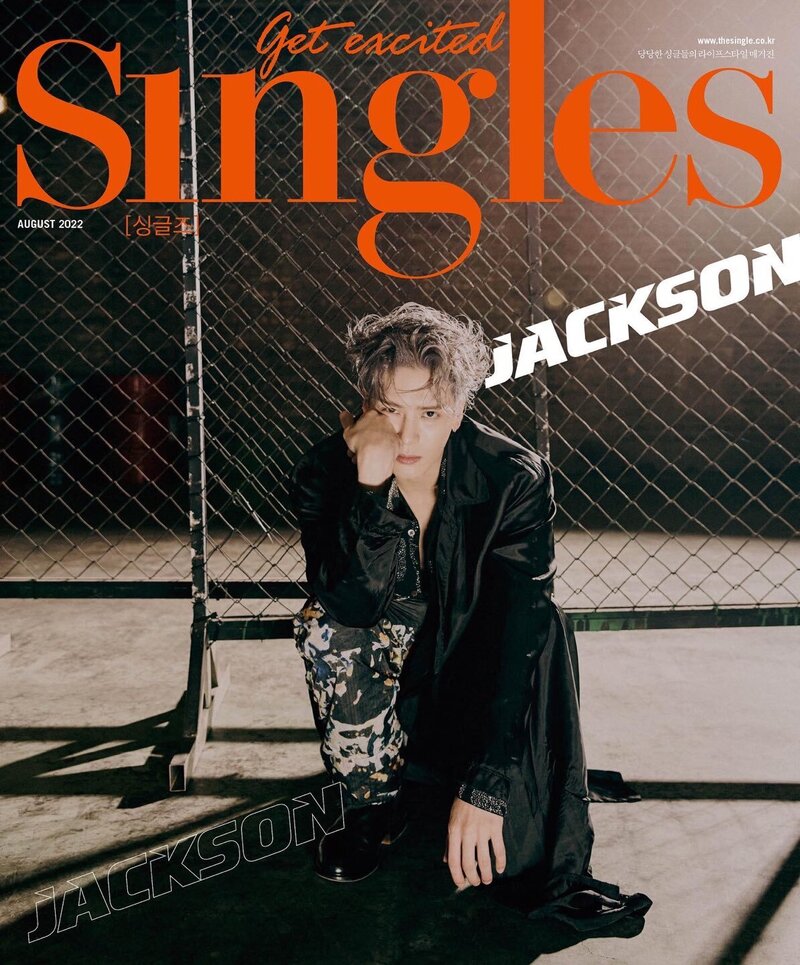 GOT7 JACKSON WANG for SINGLES Magazine Korea August Issue 2022 documents 2