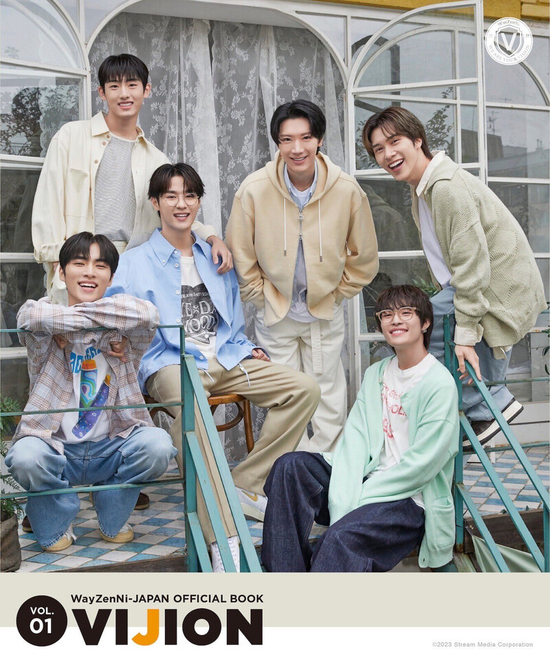 WayV Japan official book 'Vijion' volume 1 documents 1