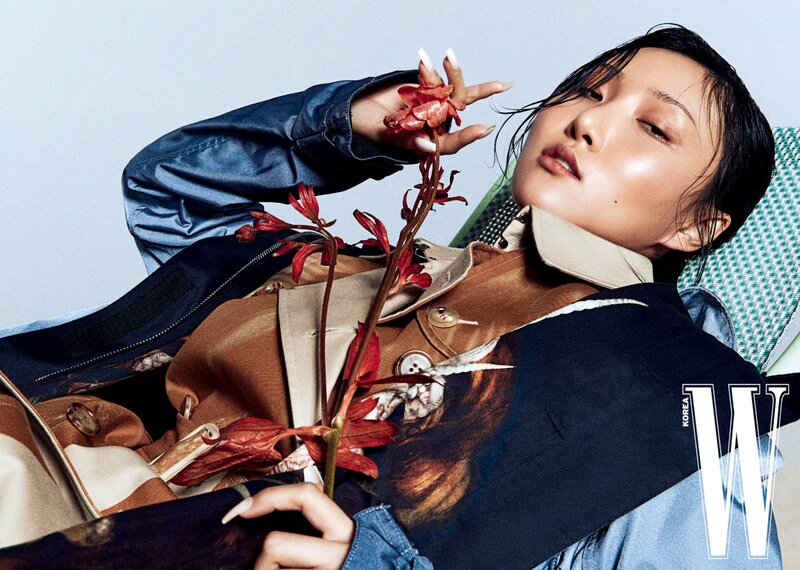 Hwasa for W Korea 2021 March Issue documents 2