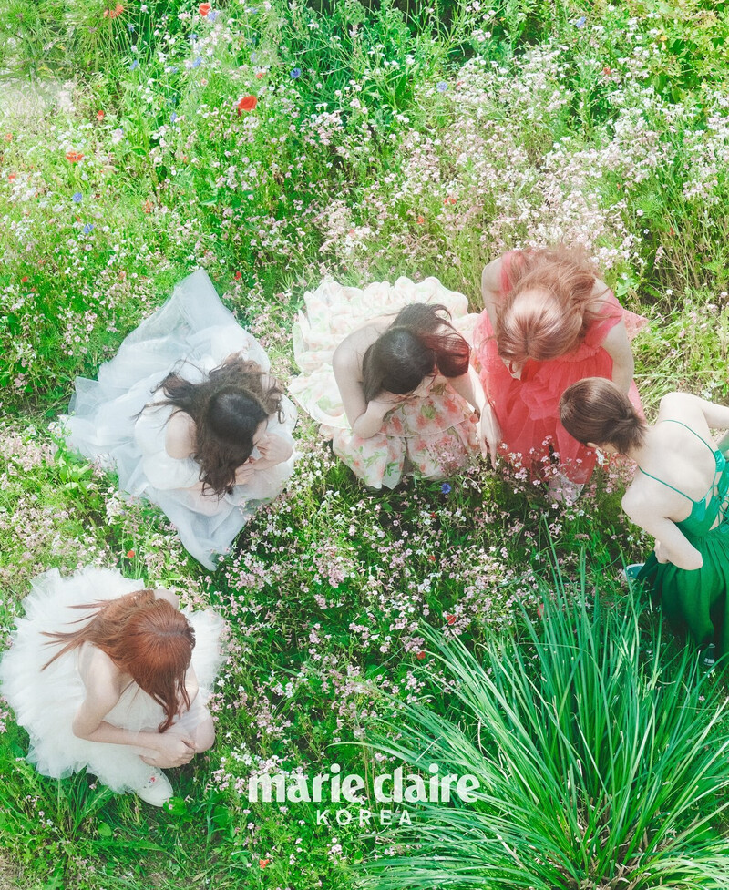 Red Velvet for Marie Claire Korea July 2024 Issue documents 2