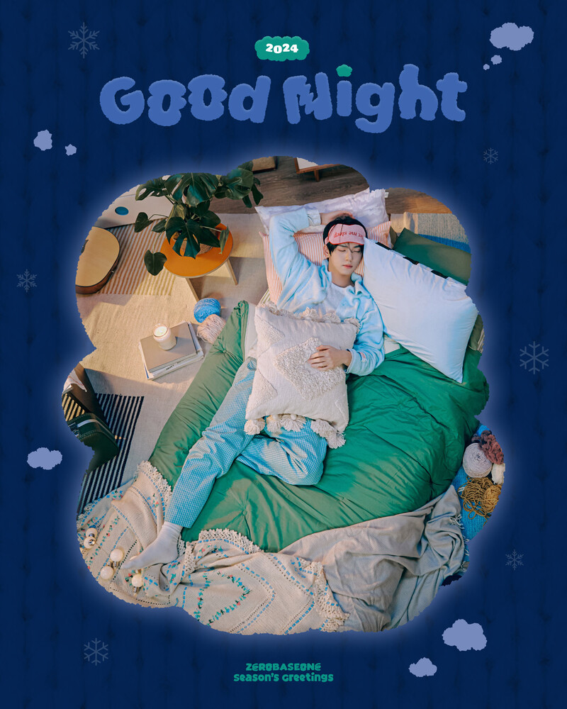 ZEROBASEONE (제로베이스원) - 'Good Night' 2024 SEASONS GREETINGS Concept Photos documents 9