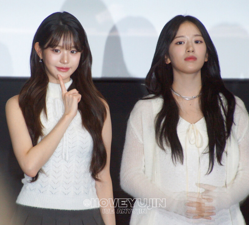 241102 IVE Yujin & Wonyoung - The First World Tour in Cinema Stage Greetings documents 2