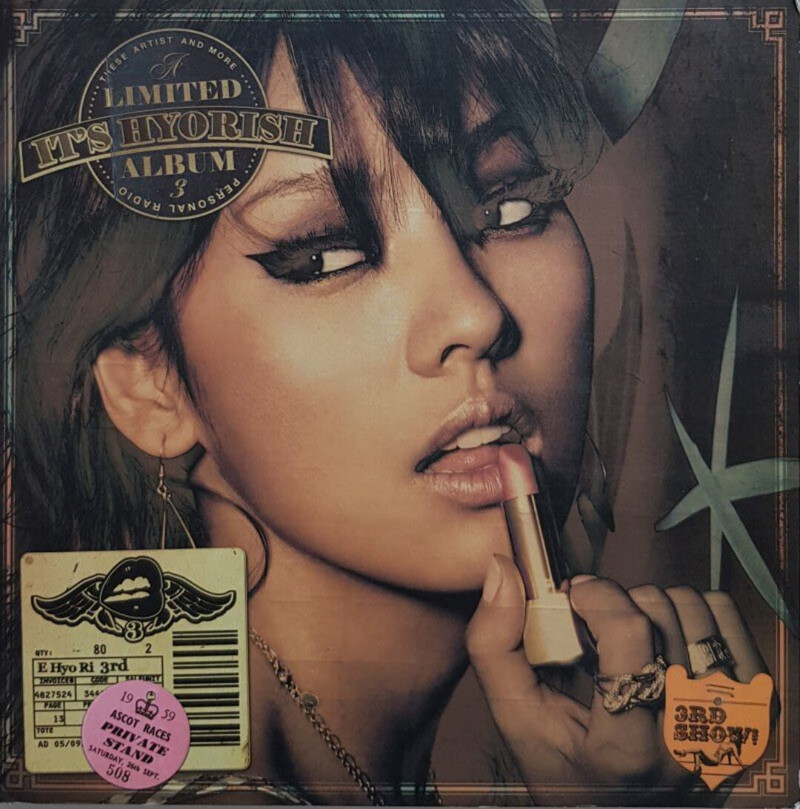 [SCANS] Lee Hyori 3rd album 'It's Hyorish' scans documents 1