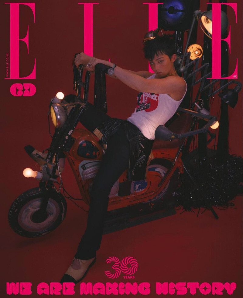 BIGBANG G-DRAGON for ELLE Korea x CHANEL November Issue 2022 documents 2