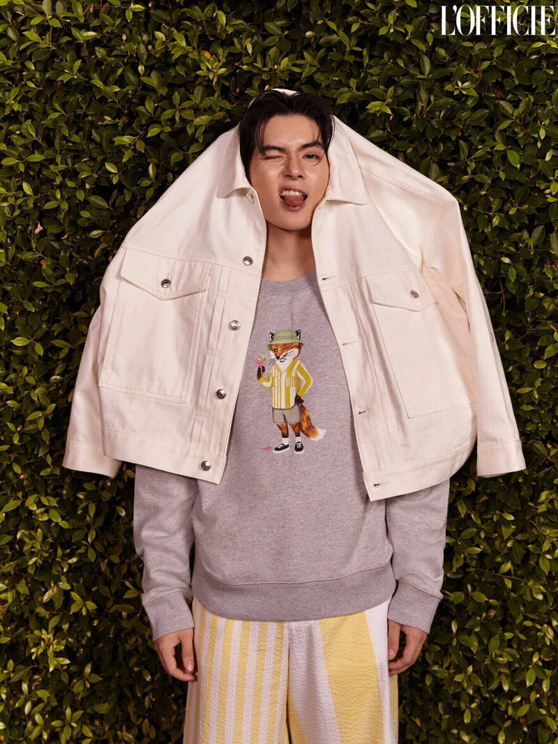 Yorch for L'Officiel Hommes Thailand x Maison Kitsuné 2023 documents 1