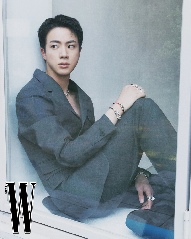 Jin for W Korea Vol. 7 July 2024 Issue documents 17